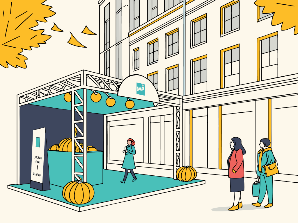 Halloween, le meilleur moment de faire du street marketing avec Gaston Diffusion